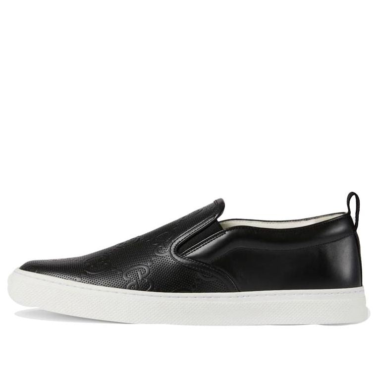 Gucci Slip-On 'GG Embossed - Black' 407364-1XK20-1000