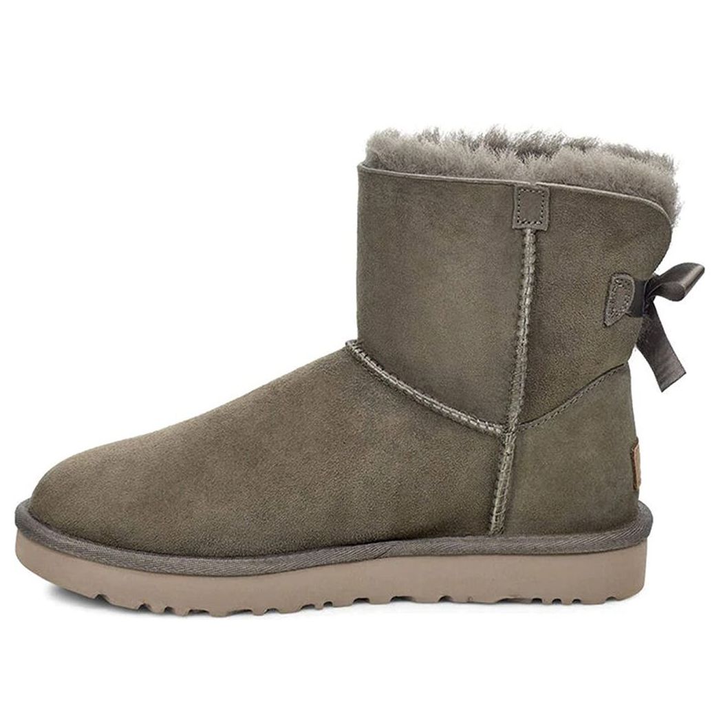 (WMNS) UGG Mini Bailey Bow II 'Khaki ' 1016501-ESPRY