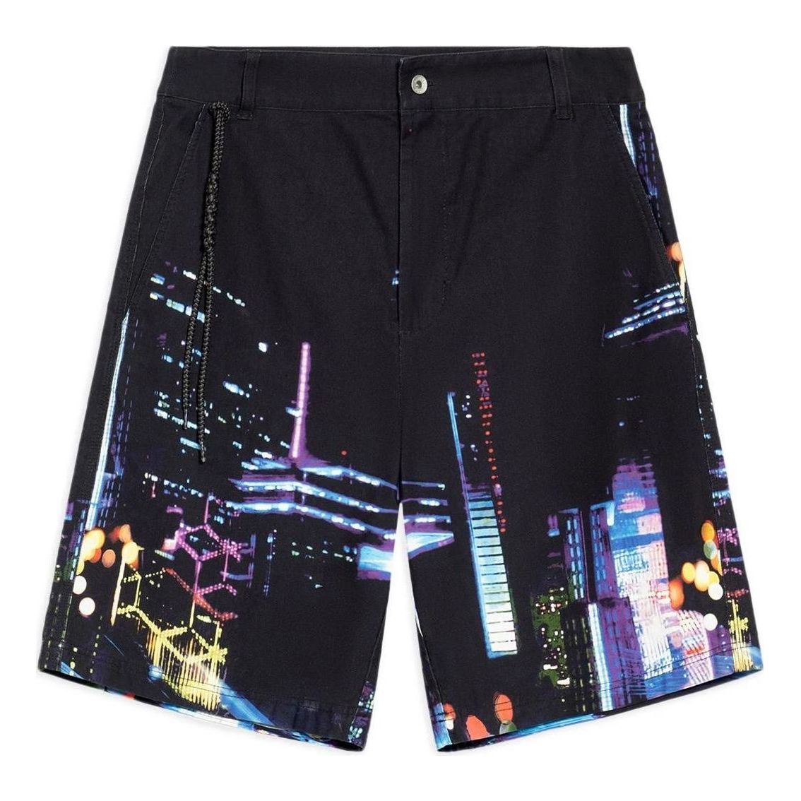 Li-Ning City Graphic Shorts 'Black' AKSS121-2