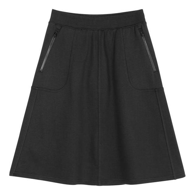 (WMNS) Skechers Color My City Collection Skirt 'Blsck' L121W013