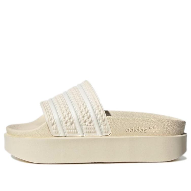 (WMNS) adidas Originals Adilette Bonega Slippers 'Beige White' GZ4328