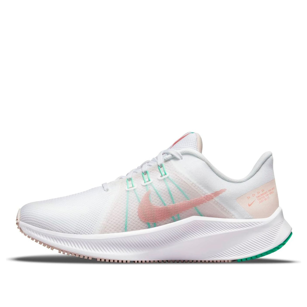 (WMNS) Nike Quest 4 'White Pink' DA1106-105