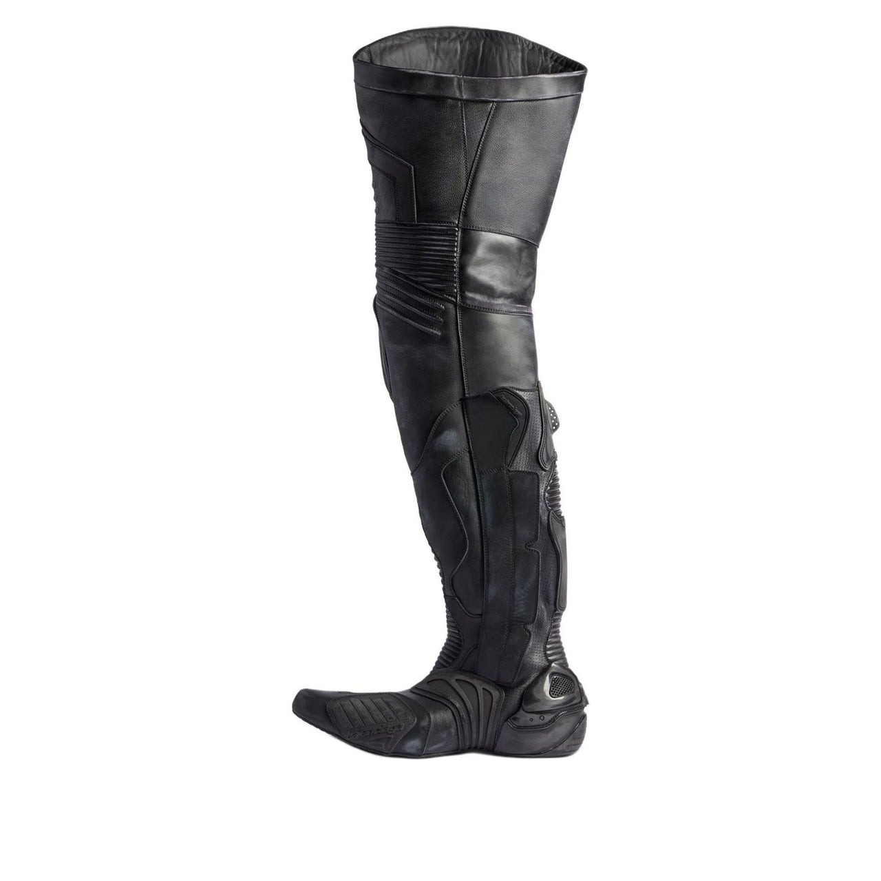 Balenciaga Biker Over-the-knee Boots 'Black' 771185WB6A21000