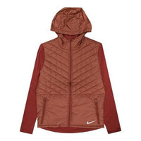 Men's Nike Sports Hooded Zipper Brick Red CJ5475-250
