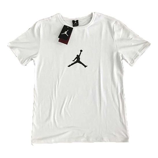 Air Jordan Flying Sports Short Sleeve T-Shirt Men's White 925603-100