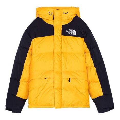 THE NORTH FACE DOWN PARKA Nuptse Jacket 'Yellow Black' NF0A4QYX56P