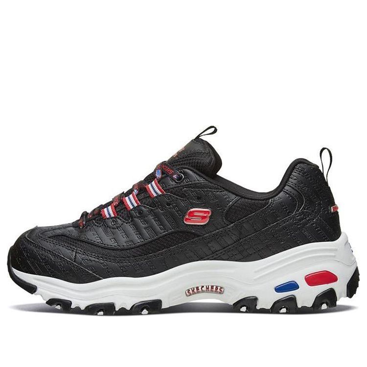 (WMNS) Snickers x Skechers D Lites 1.0 Low-Top Daddy Shoes Black 66666331-BLK