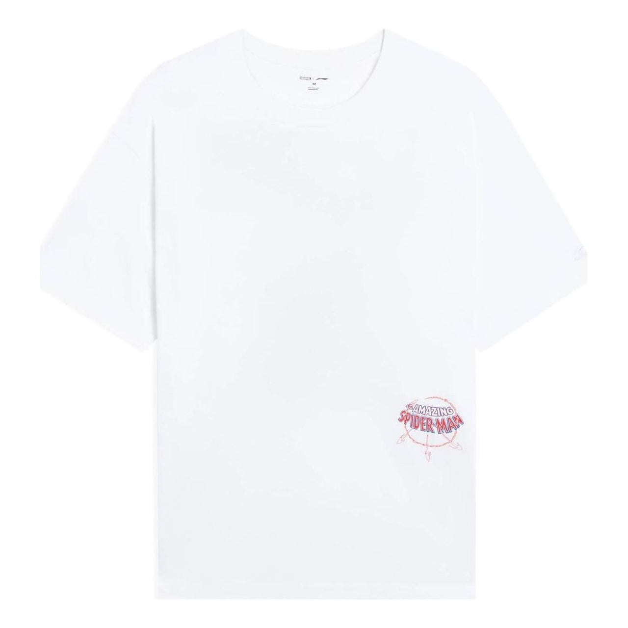 Li-Ning x MARVEL Spider Man Graphic T-shirt 'White' AHSSB91-3