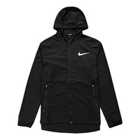 Nike Quick-drying Sports Windbreaker Hooded Jacket 'Black' CD8347-010
