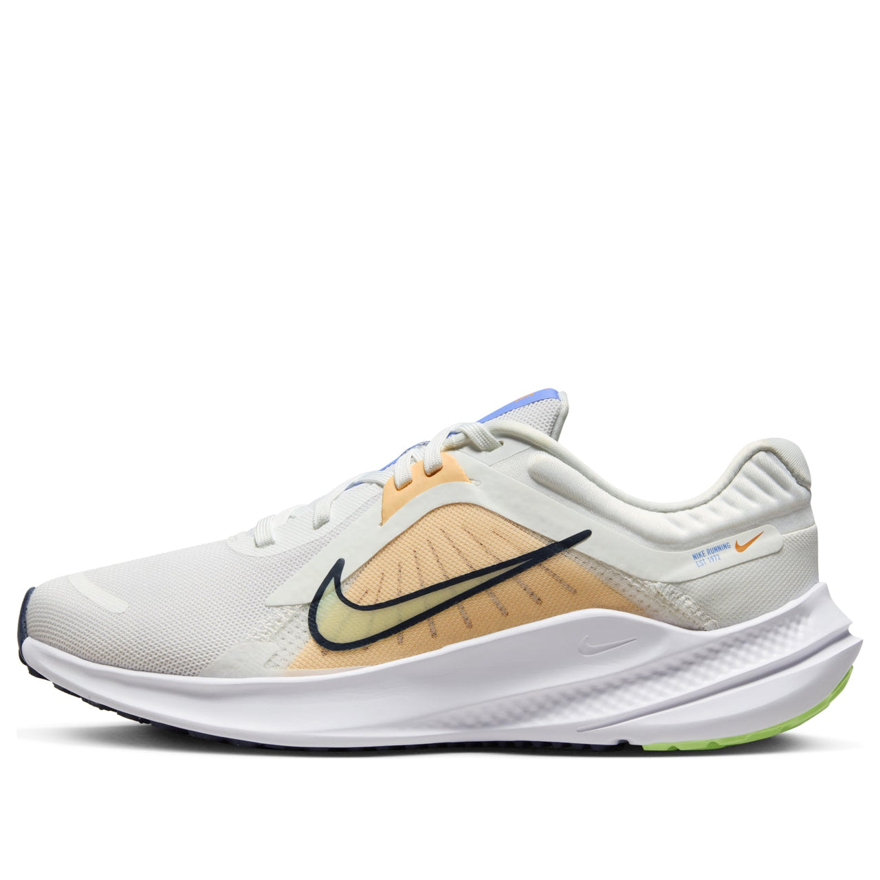 (WMNS) Nike Quest 5 'White Orange Black' DD9291-103