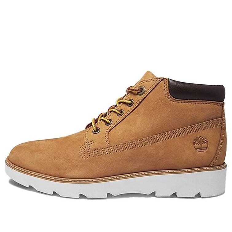 (WMNS) Timberland Keeley Field Nellie Wide-Fit Boots 'Wheat Nubuck' A26KK
