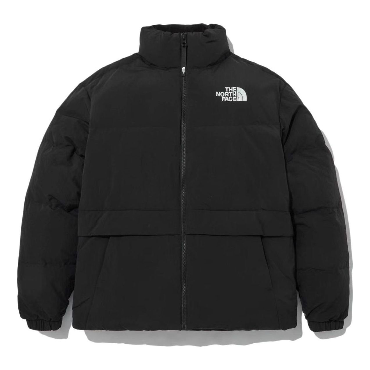 THE NORTH FACE FW22 Logo Puffer Down Jacket 'Black' NJ1DN59J