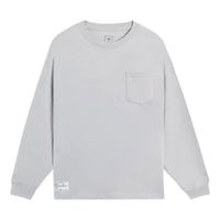 Li-Ning Lifestyle Classic Cotton Long Sleeve Top 'Grey' AHSS751-6