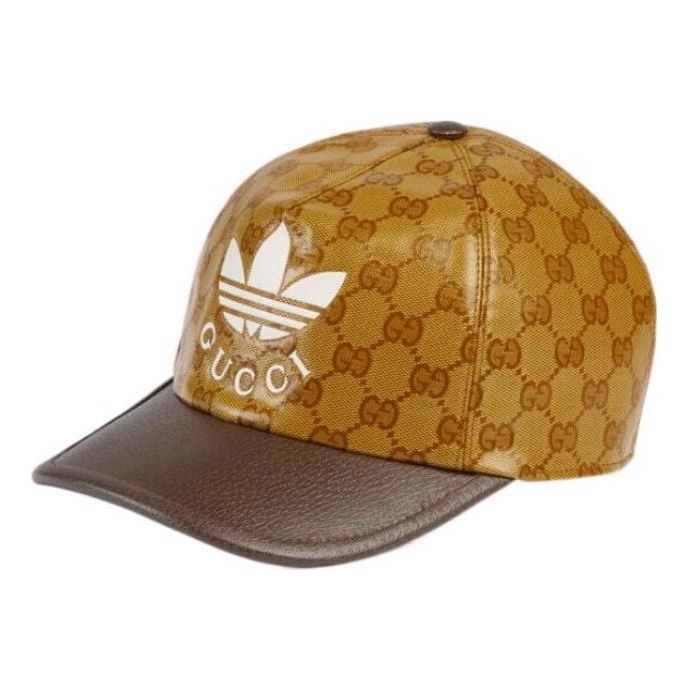 Gucci x adidas GG Baseball Hat 'Beige Brown' 696475-4HAP2-7164