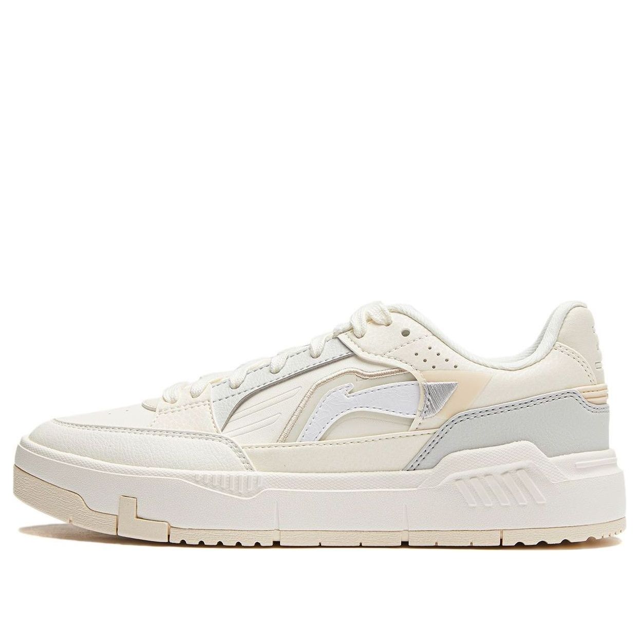 (WMNS) Li-Ning COMMON 80s 'Beige Grey' AGCU040-1