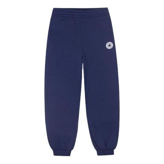 (WMNS) Converse Retro Chuck Knit Pant 'Navy' 10025889-A08