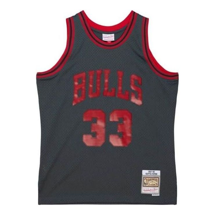 Mitchell & Ness x NBA Chicago Bulls 1997-98 Space Knit Swingman Jersey 'Scottie Pippen 33' SMJYLF19119-CBUDKGY97SPI