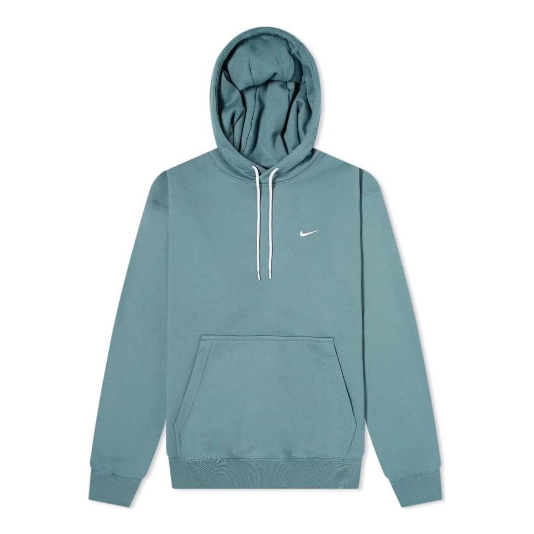 Nike NRG Solo Swoosh Fleece Hoodie 'Lake Green' CV0552-387