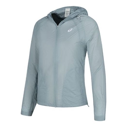 (WMNS) Asics Nylon Jacket 'Sky' 2012D058-400