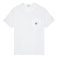 STONE ISLAND Basic Patch Pocket T-shirt 'White' 101521957-A0001