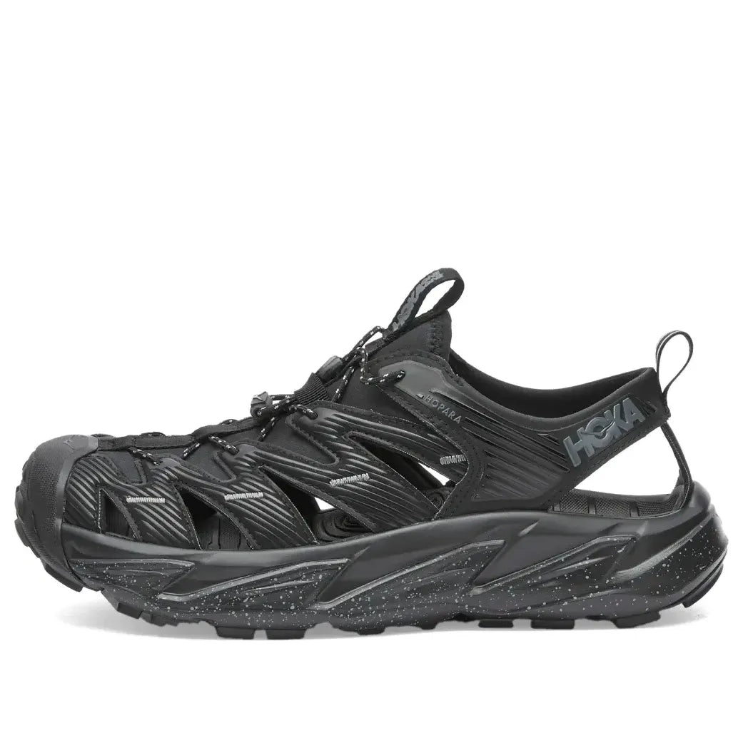 HOKA ONE ONE Hopara Sandal 'Black Castlerock' 1123112-BCSTL