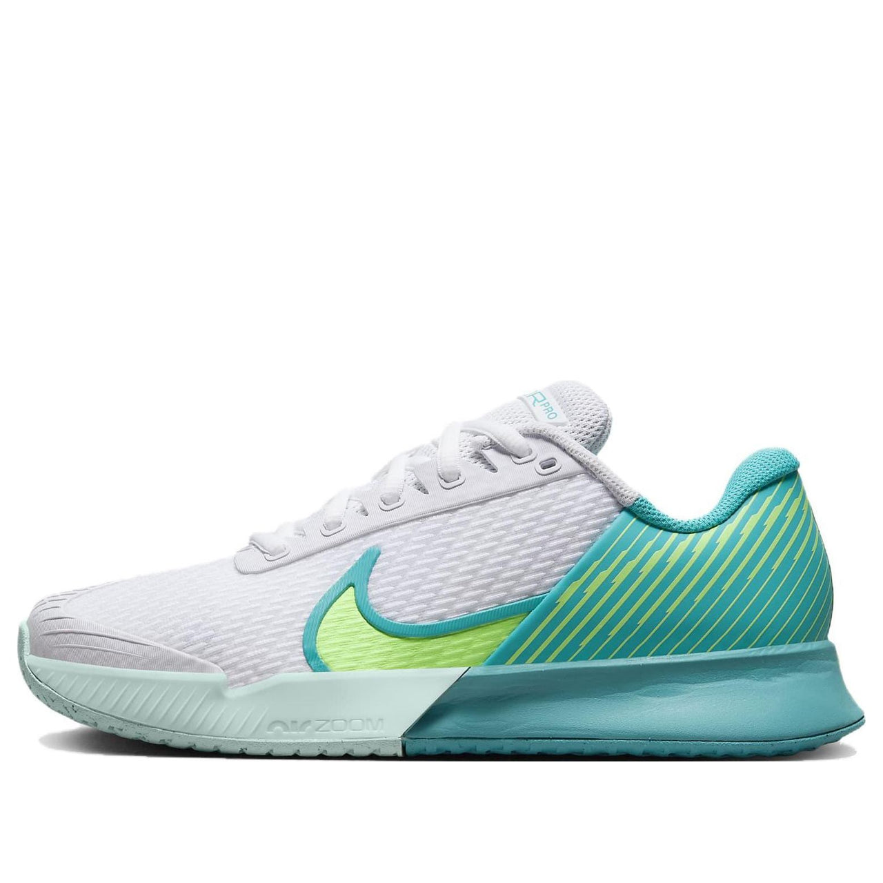 (WMNS) Nike Court Air Zoom Vapor Pro 2 HC Wide 'White Teal Nebula' DZ2505-103
