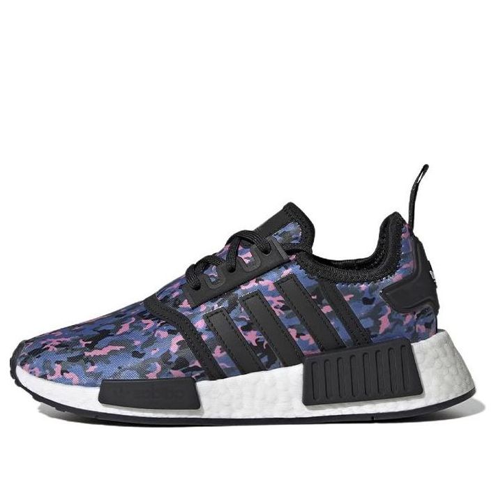 (GS) adidas NMD_R1 'Blue & Pink Camo' HQ6183