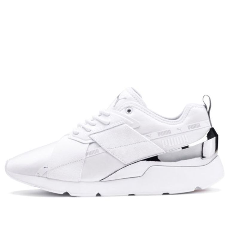 (WMNS) PUMA Muse X-2 Metallic 'White Silver' 370838-02