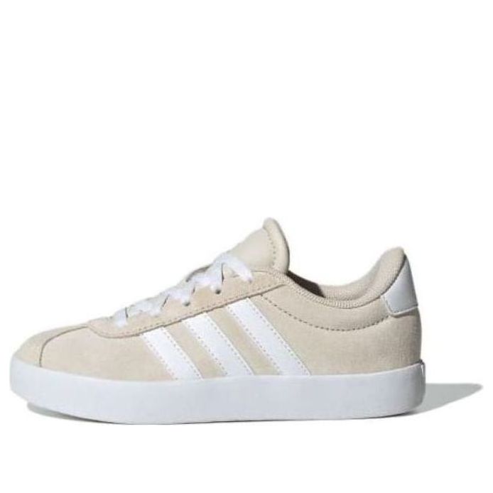 (GS) adidas VL Court 3.0 'Beige White' ID6312