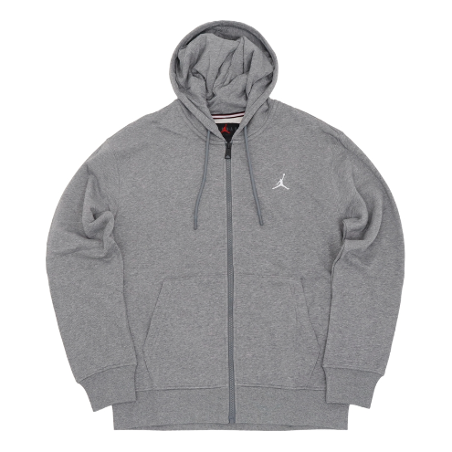 Air Jordan Fleece Full Zip Hoodie 'Grey' FJ7772-091