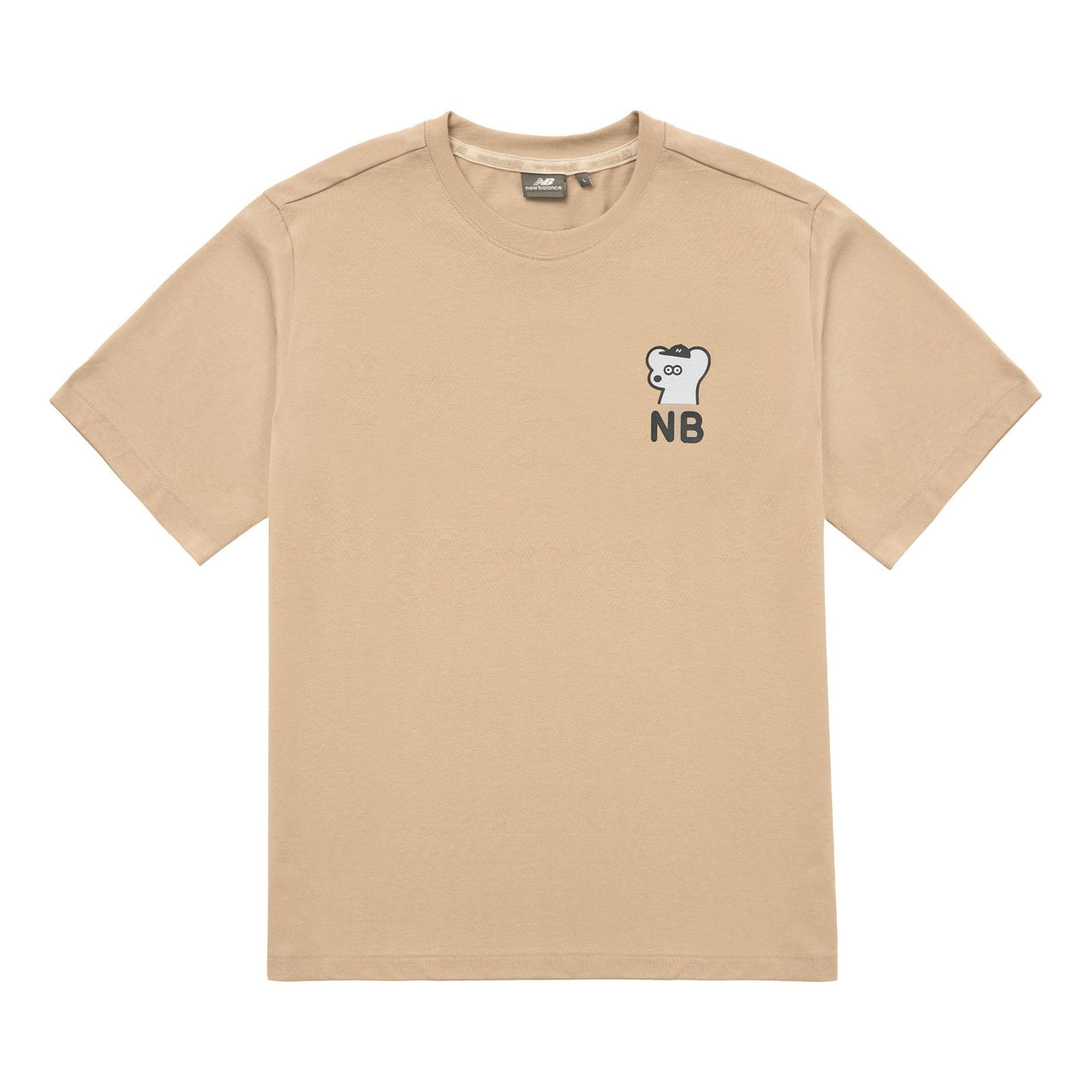 New Balance x SEIJI ANDY Graphic T-Shirt Asia Sizing 'Beige' 5ED26191-LBE