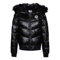 (WMNS) Converse Down Jacket 'Black' 10002882-A03