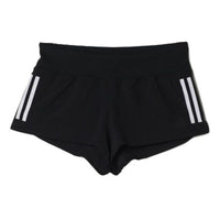 (WMNS) adidas Gym Shorts 'Black White' AJ4851