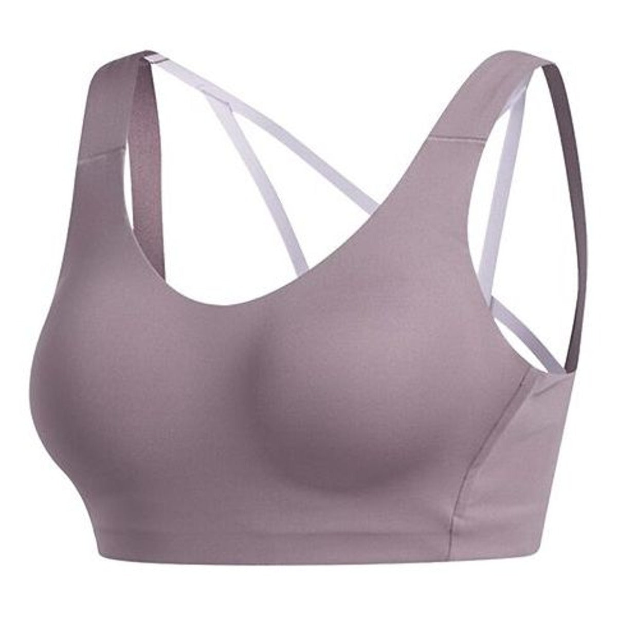 (WMNS) adidas Stronger For It Alpha Bra Asia Sizing 'Purple' FJ7264