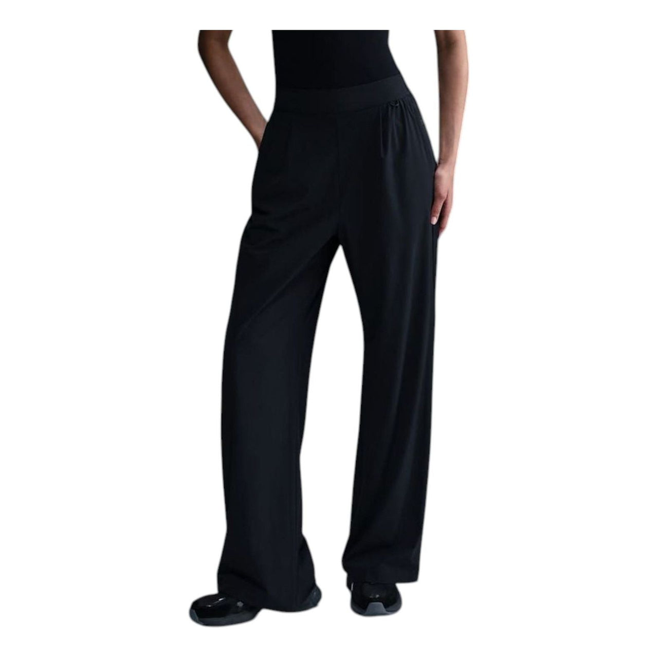 (WMNS) Nike 24.7 PerfectStretch Dri-FIT High-Rise Loose-Fit Pants 'Black' HQ0236-010