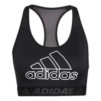(WMNS) adidas Don't Rest Badge of Sport Bra 'Black White' GL0579