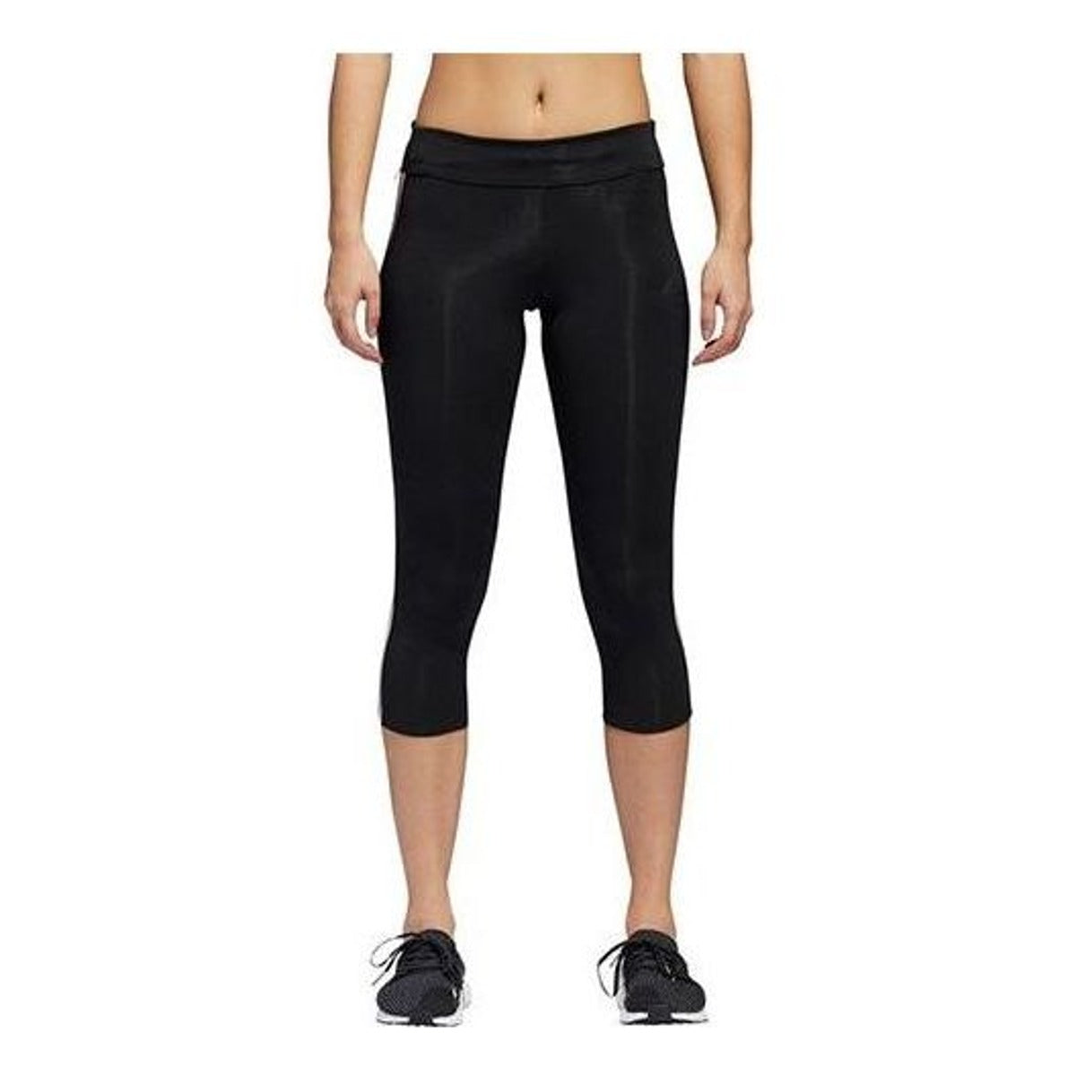 (WMNS) adidas Response 3/4 Tights Asia Sizing 'Black' CF6224