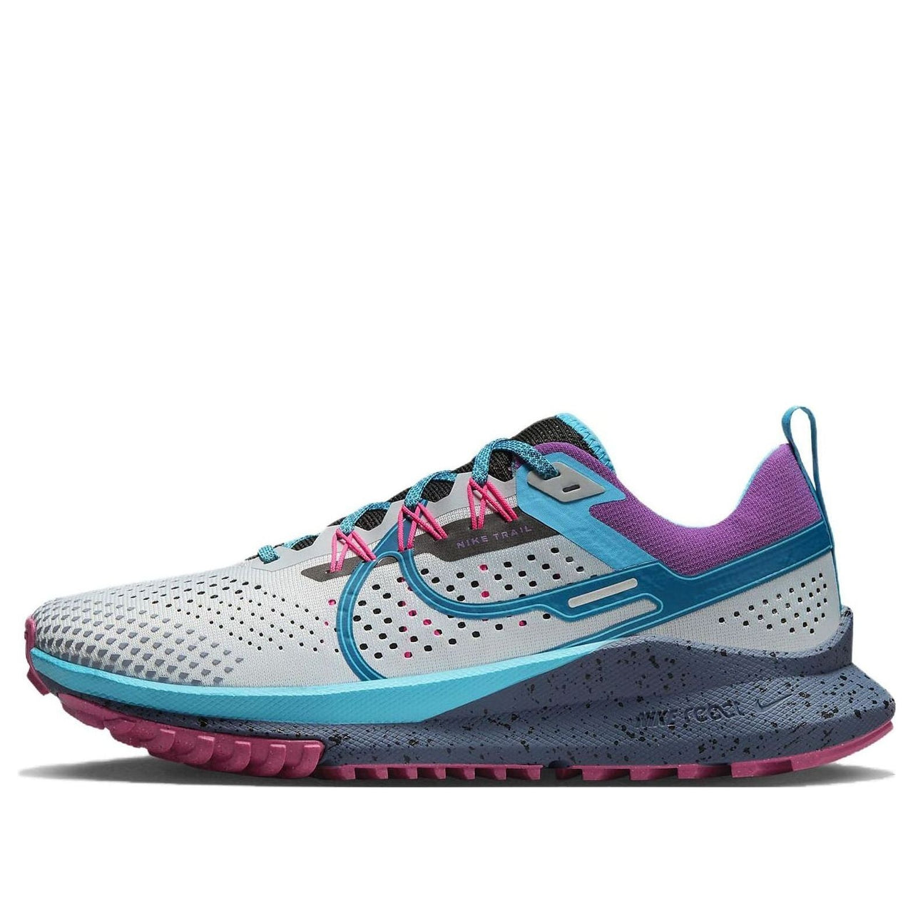 (WMNS) Nike React Pegasus Trail 4 SE 'Pure Platinum Baltic Blue' FB7806-001