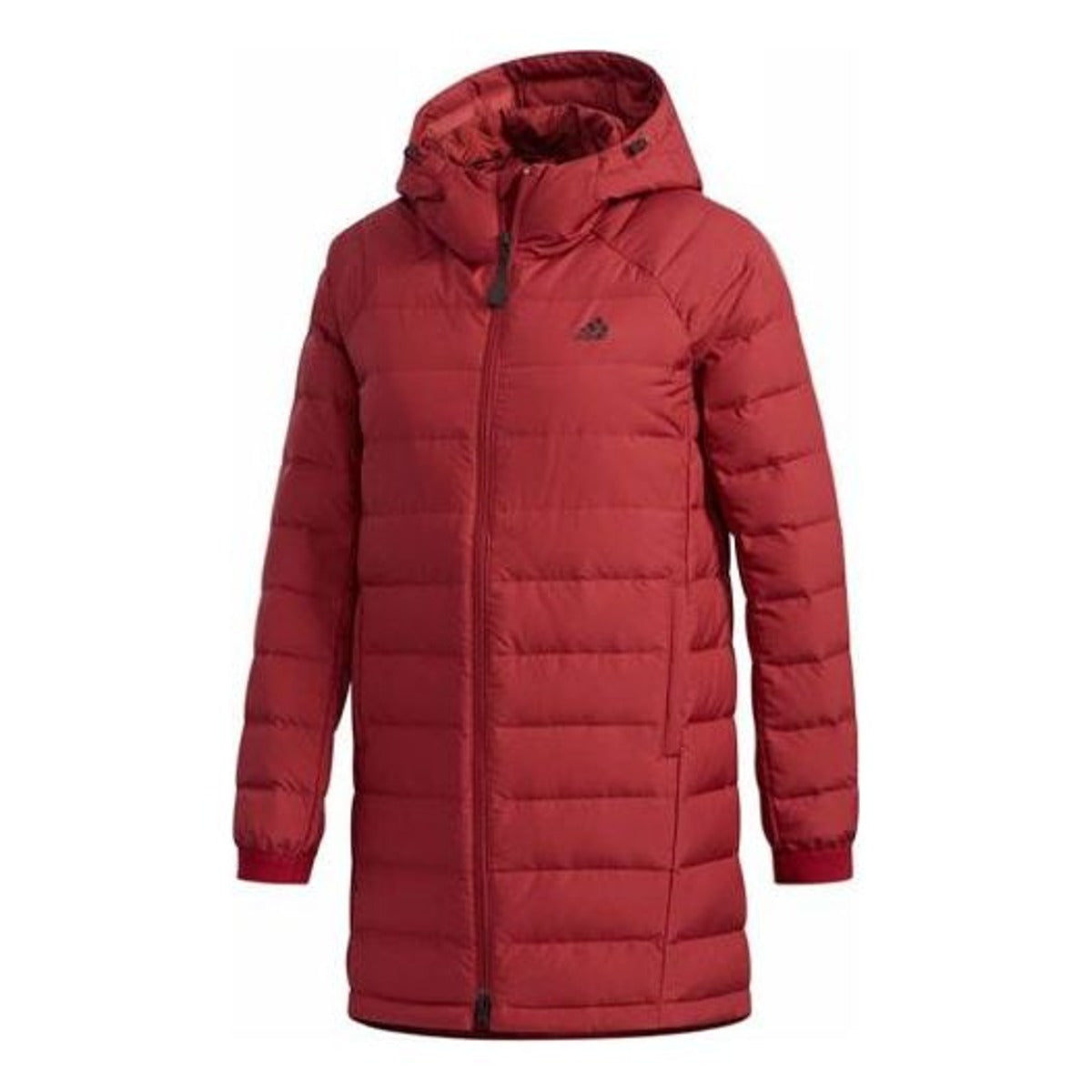 (WMNS) adidas Long Down Jacket Asia Sizing 'Red' DM1957