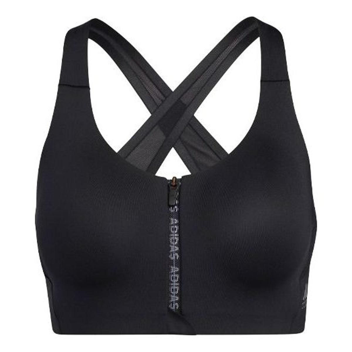 (WMNS) adidas Stronger For It Bra Asia Sizing 'Black' GL0616