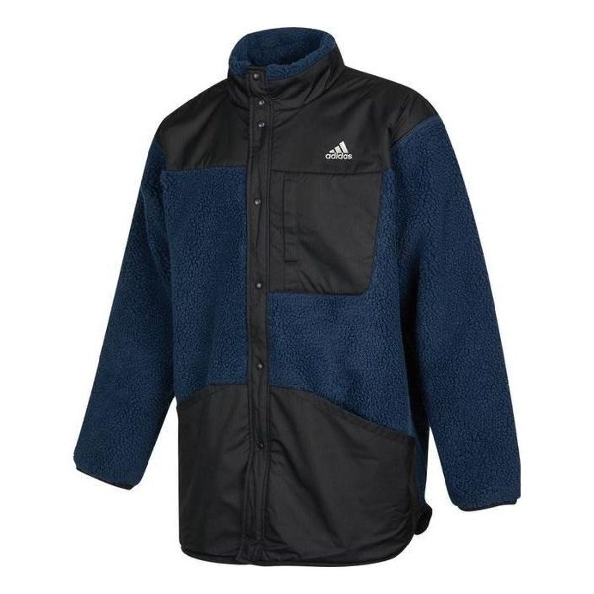 adidas PRSVE Boa Fleece Jacket Asia Sizing 'Black Blue ' H40902