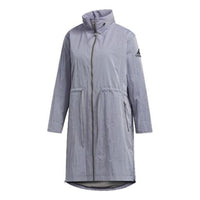 (WMNS) adidas Woven Travel Jacket 'Grey' FM9298