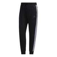 (WMNS) adidas Sportswear Fit Drawstring Training Pants 'Black' GJ9032