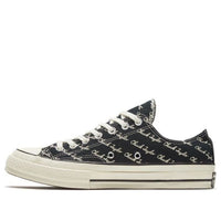 Converse Chuck 70 Low 'Scripted Signature Print - Black Egret' 167698C
