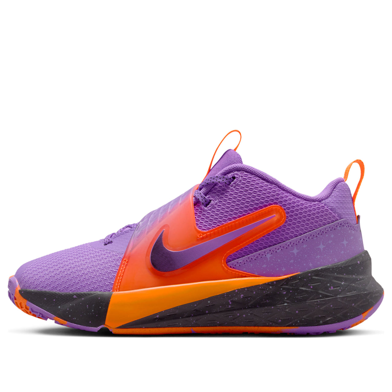 (GS) Nike Team Hustle D 12 'Bright Violet Total Orange' IO9848-500