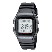 CASIO Quartz Waterproof Mens Black Digital W-96H-1BVDF