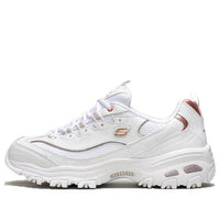 (WMNS) Skechers D'Lites Copper Divine Low-Top Daddy Shoes Creamy 13145-WTRG