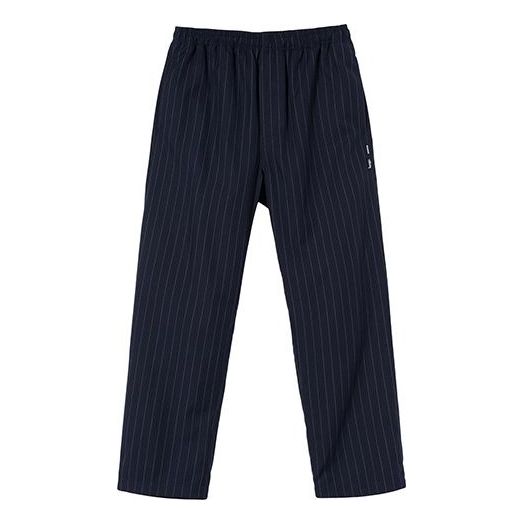 Stussy x CDG Pin Striped Beach Pant 'Navy' 316058