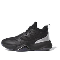 (GS) adidas Mahomes 2 Impact FLX Turf 'Core Black Silver Metallic' IG1113