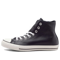 Converse Chuck Taylor All Star 'Black Leather Fur' 154134C